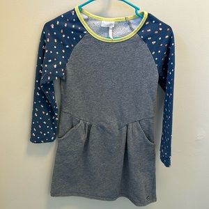 Matilda Jane “Weekend” sweatshirt dress girls kids size 10